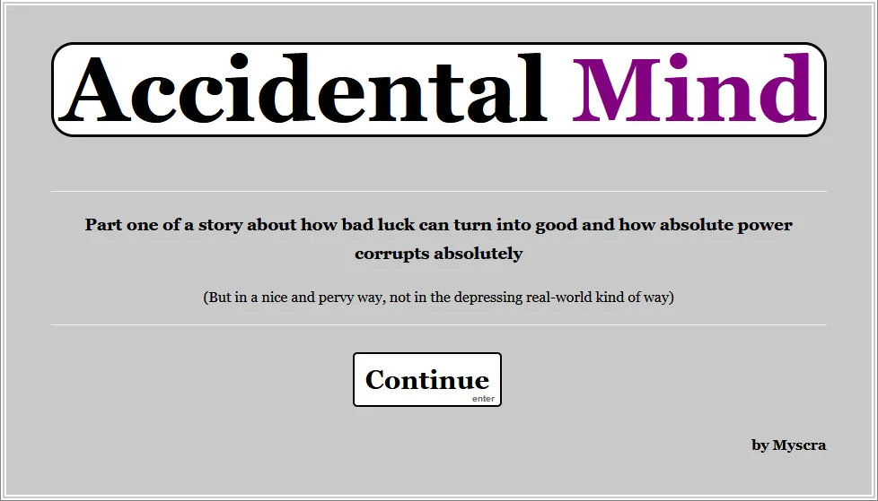 Accidental Mind screenshot 1