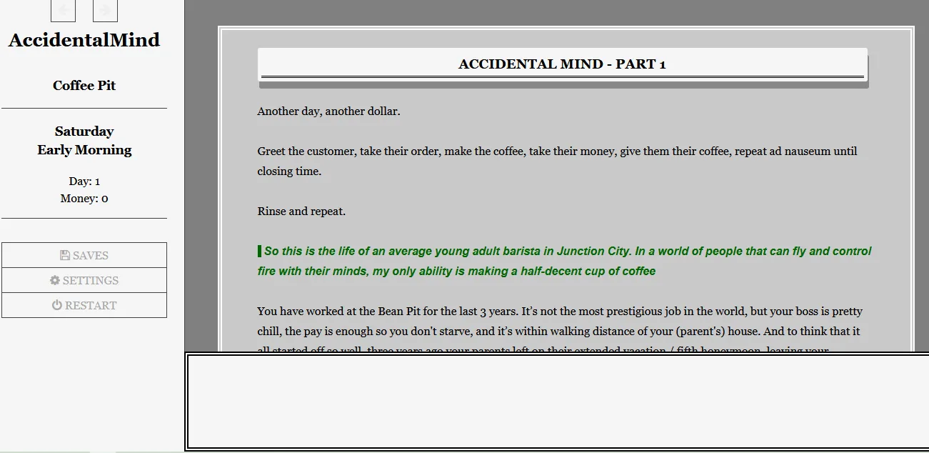 Accidental Mind screenshot 2