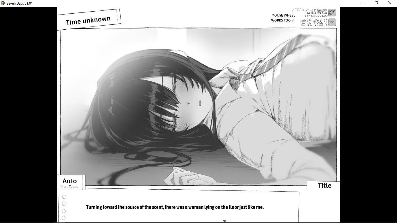 Seven Days: Living in Confinement with a Stranger High School Girl screenshot 1